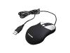 Toshiba USB Optical Scroll Wheel Mouse - Mouse - optical - wired - USB - silver black