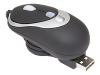 Targus Retractable Stow-N-Go Ultra-Portable Mouse - Mouse - wired - USB - black, silver