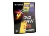 FUJIFILM - 5 x DVD+RW - 4.7 GB ( 120min ) 4x - DVD video box - storage media