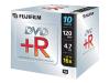 FUJIFILM - 10 x DVD+R - 4.7 GB ( 120min ) 16x - jewel case - storage media