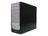 AOpen ES 45B - Mid tower - ATX - power supply 350 Watt ( ATX12V 2.0 ) - black, silver - USB/Audio