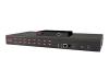 APC 16 Port Multi-Platform Analog KVM - KVM switch - PS/2 - 16 ports - 1 local user - 1U - rack-mountable - stackable - with APC IP Gateway for Analog KVM