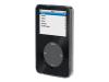 Belkin Acrylic Case - Case for digital player - acrylic - black, brushed metal - iPod with video (5G) 30GB, iPod with video (5G) 60GB, iPod with video (5G) 80GB