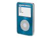 Belkin Acrylic Case - Case for digital player - acrylic - blue, brushed metal - iPod with video (5G) 30GB, iPod with video (5G) 60GB, iPod with video (5G) 80GB