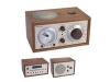 Tivoli RadioWorks - Audio system - radio / CD - white, silver