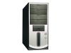 Sweex Prescott Apollo II - Mid tower - power supply 350 Watt - silver - USB/Audio