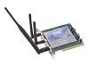 SMC EZ Connect N Draft 11n Wireless PCI Adapter SMCWPCI-N - Network adapter - PCI - 802.11b, 802.11g, 802.11n (draft)