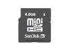 SanDisk - Flash memory card - 4 GB - Class 2 - miniSDHC
