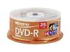 Memorex - 25 x DVD-R - 4.7 GB ( 120min ) 16x - spindle - storage media