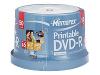 Memorex - 50 x DVD-R - 4.7 GB ( 120min ) 16x - ink jet printable surface - spindle - storage media