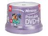 Memorex - 50 x DVD+R - 4.7 GB ( 120min ) 16x - ink jet printable surface - spindle - storage media