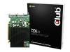 Club 3D GeForce 7300GT - Graphics adapter - GF 7300 GT - PCI Express x16 - 256 MB GDDR2 - Digital Visual Interface (DVI) - HDTV out - retail