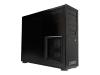 SilverStone TEMJIN TJ09B - Tower - extended ATX - no power supply ( ATX ) - black - USB/FireWire/Audio