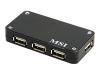MSI Star Hub USB2.0 - Hub - 4 ports - Hi-Speed USB