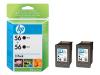 HP 56 - Print cartridge - 2 x black - 450 pages
