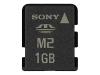 Sony - Flash memory card - 1 GB - Memory Stick Micro (M2)