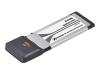 D-Link Xtreme N Notebook ExpressCard DWA-643 - Network adapter - ExpressCard/34 - 802.11b, 802.11g, 802.11n (draft)