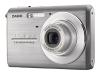 Casio EXILIM ZOOM EX-Z75 - Digital camera - compact - 7.2 Mpix - optical zoom: 3 x - supported memory: MMC, SD, SDHC - silver