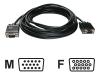 AESP - VGA extender - HD-15 (M) - HD-15 (F) - 5 m