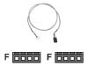 AESP - Audio cable - 4 PIN MPC (F) - 4 pin audio (F)