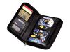 Fellowes Multi-Media Wallet 48 - Wallet for CD/DVD discs - 48 discs - ballistic nylon - black