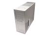 SilverStone TEMJIN TJ09S - Tower - extended ATX - no power supply ( ATX ) - silver - USB/FireWire/Audio