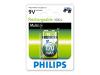Philips Multilife 9VB1A17 - Battery 9V NiMH 170 mAh
