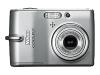Nikon Coolpix L10 - Digital camera - compact - 5.0 Mpix - optical zoom: 3 x - supported memory: MMC, SD, SDHC - silver