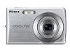 Nikon Coolpix S200 - Digital camera - compact - 7.1 Mpix - optical zoom: 3 x - supported memory: MMC, SD, SDHC - silver