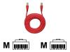 Sitecom LN 233 - Network cable - RJ-45 (M) - RJ-45 (M) - 1 m - UTP - ( CAT 5e ) - red