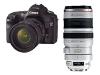 Canon EOS 5D - Digital camera - SLR - 12.8 Mpix - Canon EF 24-105mm IS and EF 100-400mm IS lenses - optical zoom: 4.3 x - supported memory: CF, Microdrive