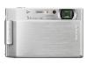 Sony Cyber-shot DSC-T100S - Digital camera - compact - 8.1 Mpix - optical zoom: 5 x - supported memory: MS Duo, MS PRO Duo - silver