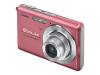 Casio EXILIM ZOOM EX-Z75PK - Digital camera - compact - 7.2 Mpix - optical zoom: 3 x - supported memory: MMC, SD, SDHC - pink