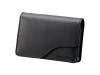 Sony LCS TWA/B - Soft case for digital photo camera - genuine leather - black