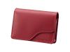 Sony LCS TWA/R - Soft case for digital photo camera - genuine leather - red