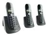 Philips CD1453B - Cordless phone w/ call waiting caller ID & answering system - DECT\GAP + 2 additional handset(s)