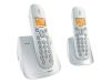 Philips CD2402S - Cordless phone w/ call waiting caller ID - DECT\GAP + 1 additional handset(s)