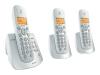 Philips CD2453S - Cordless phone w/ call waiting caller ID & answering system - DECT\GAP + 2 additional handset(s)