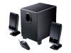Empire R-1450 - PC multimedia speaker system for iPod - 24 Watt (Total) - black