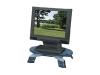 Fellowes LCD Monitor Riser - Stand for flat panel - grey, translucent graphite