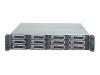 Promise VTrak E310f - Hard drive array - 12 bays ( SATA-300 / SAS ) - 0 x HD - 4Gb Fibre Channel (external) - rack-mountable - 2U