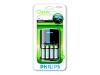 Philips Multilife SCB1425NB - Battery charger 4xAA/AAA - included batteries: 4 x AA type NiMH 1300 mAh