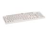 Sweex Multimedia Keyboard SW-20 - Keyboard - PS/2 - 105 keys - white - Germany