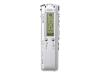 Sony ICD-SX57 - Digital voice recorder - flash 256 MB - MP3 - silver