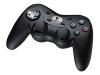 Logitech Cordless Precision Controller - Game pad - Sony PlayStation 3 - black