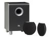 JBL Cinema Sound CS46 - Speaker system - black, silver
