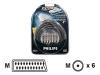 Philips PXT1000 SWV6345 - Video / audio cable - SCART (M) - RCA (M) - 5 m - shielded