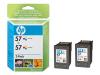 HP 57 - Print cartridge - 2 x colour (cyan, magenta, yellow) - 400 pages