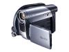 Samsung VP-DC171 - Camcorder - 800 Kpix - optical zoom: 34 x - DVD-R (8cm), DVD-RW (8 cm), DVD+RW (8cm), DVD+R DL (8cm) - silver