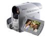 Samsung VP-D372WH - Camcorder - Widescreen Video Capture - 800 Kpix - optical zoom: 34 x - Mini DV